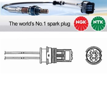 Image of NGK OZA630-BM3 / 0074 Lambda Sensor Zirconia Type Oxygen O2 Exhaust Probe