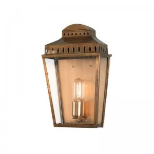 Image of 1 Light Outdoor Flush Lantern Light Solid Brass IP44, E27