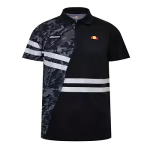 Image of Ellesse Polo Shirt - Black