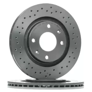 Image of BREMBO Brake disc 09.4987.2X Brake rotor,Brake discs PEUGEOT,CITROEN,206 Schragheck (2A/C),206 CC (2D),306 Schragheck (7A, 7C, N3, N5)
