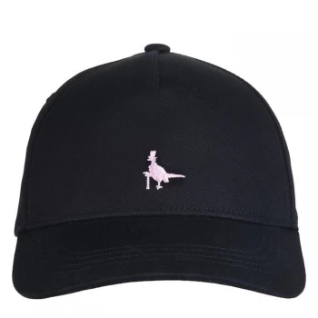 Image of Jack Wills Wills Kids Mr Wills Baseball Cap - Black/Pink