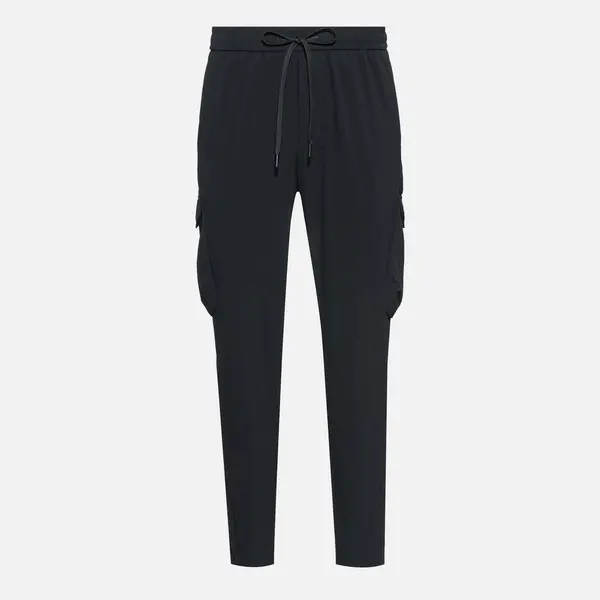 Image of BOSS Green T_Urbanex-Cargo1 Stretch-Jersey Cargo Trousers - IT 54/XXL Black Trousers male 50510780-001 XXL