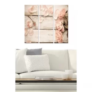 Image of MDF247761010 Multicolor Decorative MDF Painting (3 Pieces)