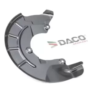 Image of DACO Germany Brake Disc Back Plate 614209 Rear Brake Disc Back Protection Plate,Rear Brake Disc Cover Plate VW,AUDI,SKODA,POLO (9N_)