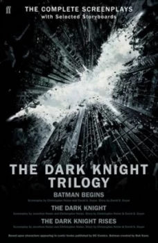 Image of The Dark Knight Trilogy by Christopher Nolan Paperback