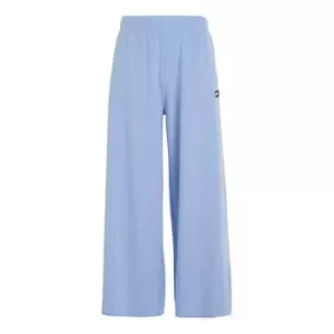 Image of Tommy Jeans Tjw XS Badge Wide Leg Sweatpant - Blue