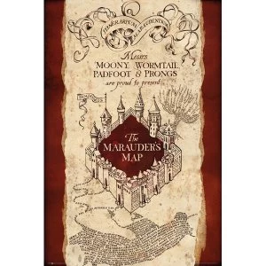 Image of Harry Potter Marauders Map Maxi Poster