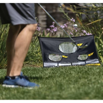 Image of Golf Chipping Net Quickster Black and White - Sklz