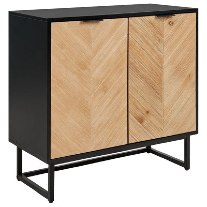 Image of Beliani Modern Cabinet Alaska Black