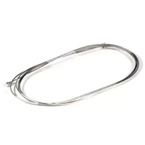 Image of Fibrax Steel Inner Brake Wire Pear - Silver