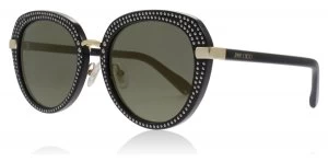 Image of Jimmy Choo Mori/S Sunglasses Black / Gold 2M2 52mm