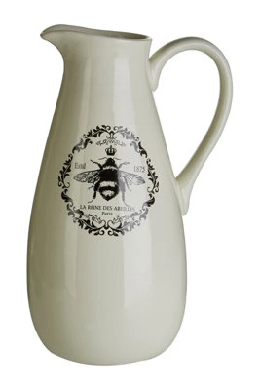 Image of Premier Housewares Queen Bee Pitcher White