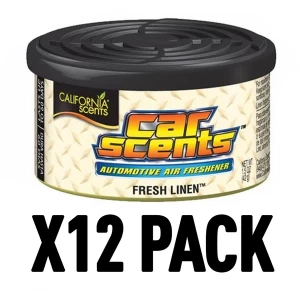 Image of Fresh Linen (Pack Of 12) California Car Scents