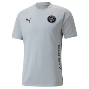 Image of 2021-2022 Man City Casuals Tee (Quarry)