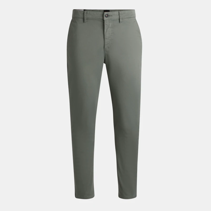 Image of Boss Mens Tapered Fit Chinos Open Grey male 32W R
