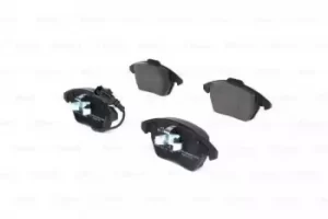 Image of Bosch 0986424797 BP938 Brake Pad Set Disc Brake Front Axle