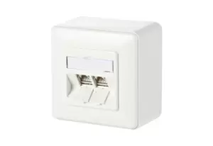 Image of METZ CONNECT 130B11D20002-E socket-outlet RJ-45 White