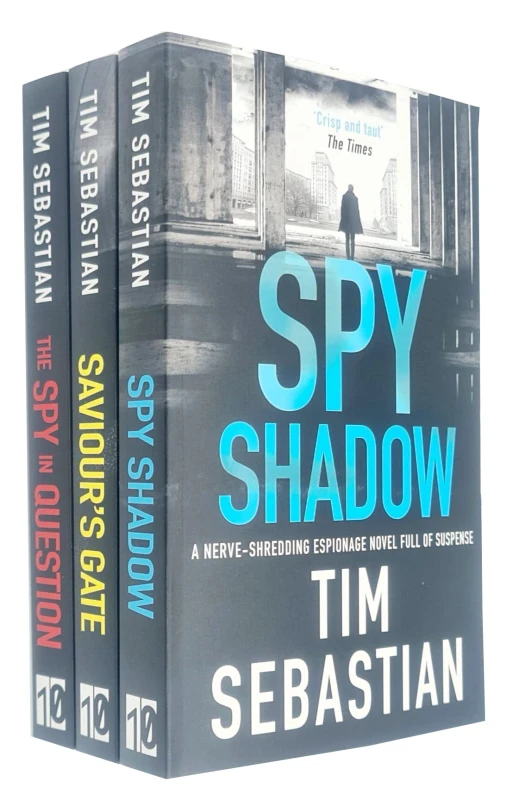 Image of Tim Sebastian 3 Books Collection Set (Spy Shadow, Saviour's Gate, The Spy in Question ) Tim Sebastian Books
