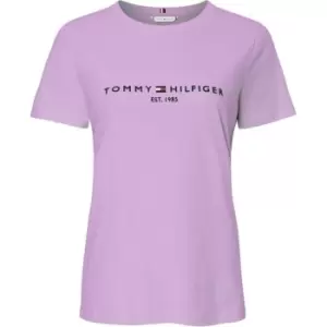 Image of Tommy Hilfiger Essential T Shirt - Purple