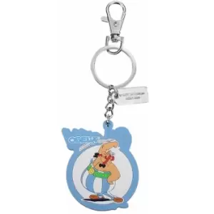 Image of Obelix Paff Double Face Keyring