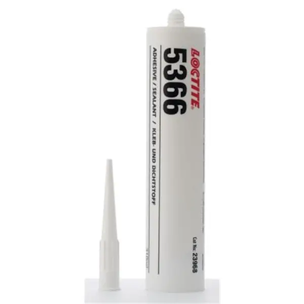 Image of LOCTITE SI 5366 2063268 Sealing Substance Cartridge Silicone 310 Permanently elastic White/Yellow, Crystal clear Silicone Sealing Substance (1845)