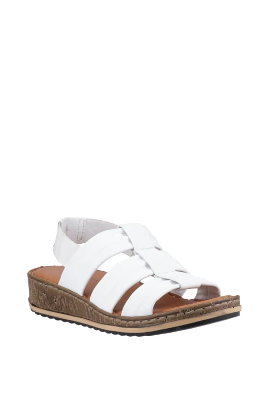 Image of Hush Puppies Eden Gladiator Sandal White