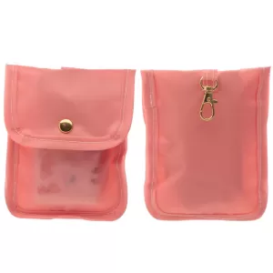 Image of Pink Face Covering & Hand Sanitiser Pouch