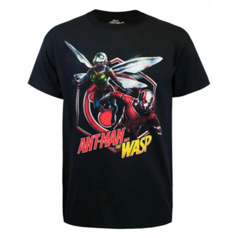 Image of (XX-Large) Marvel Short Sleeved T-Shirt (Mens Black)