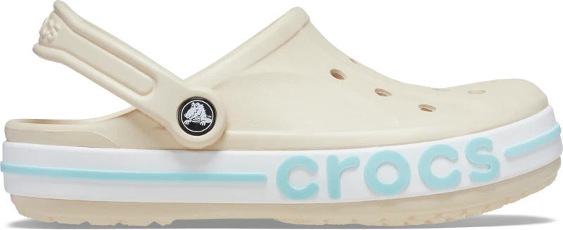 Image of Crocs Unisex Bayaband Clogs Winter White / Multi W5/M4