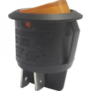 Image of SCI Toggle switch R13 244B 02 BY 220 VAC 250 V AC 10 A 2 x OffOn latch