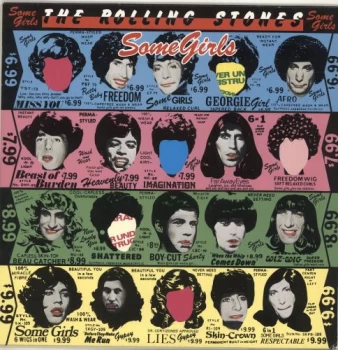 Image of Rolling Stones Some Girls - 180gram Vinyl 2010 UK vinyl LP 0602527147246