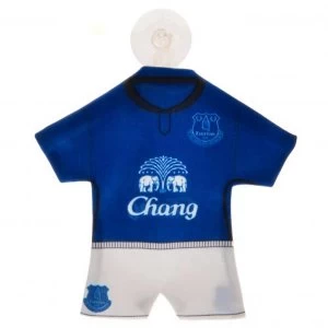 Image of Everton FC Mini Kit Car Hanger