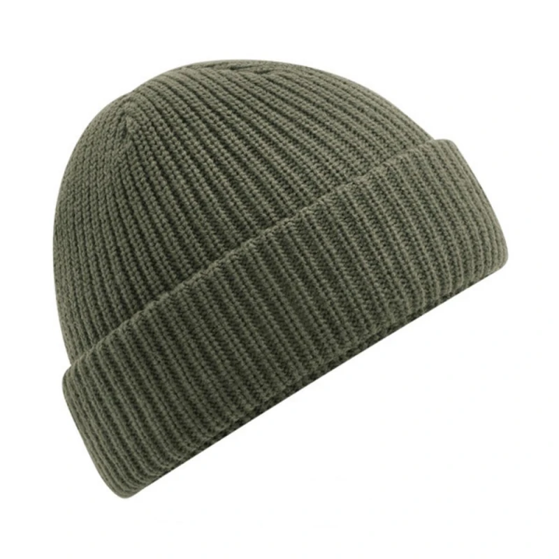 Image of Beechfield Beechfield Men Water Repellent Beanie in Olive Olive One Size Male 5059958779792