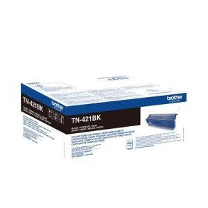 Image of Brother TN421 Black Laser Toner Ink Cartridge