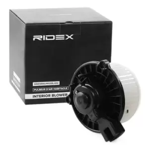 Image of RIDEX Blower Motor 2669I0140 Heater Blower Motor,Interior Blower HONDA,Jazz III Schragheck (GE_, GG_, GP_, ZA_)