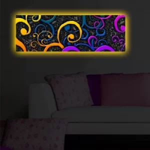 Image of 3090DACT-44 Multicolor Decorative LED Lighted Canvas Painting