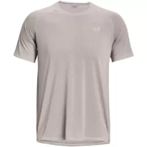 Image of Under Armour Streaker Performance T-Shirt - Grey