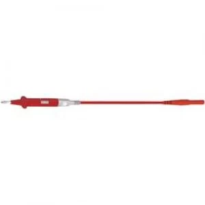 Image of Safety test lead 1m Red Staeubli XSPP 419SIL