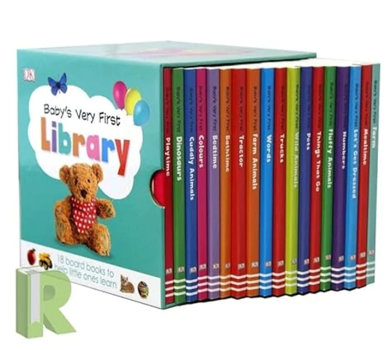 Image of Baby's Very First Library Box Set 18 Toddler Books For Early Learning Development And Fun DK Books