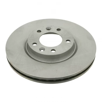 Image of Brake Disc 22921 by Febi Bilstein Front Axle Genuine OE - 1 Pair