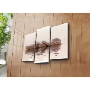 Image of 3PATK-78 Multicolor Decorative Canvas Painting (3 Pieces)