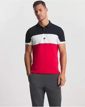 Image of Tommy Hilfiger Colourblock Polo