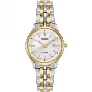 Image of Ladies Citizen Eco-drive Silhouette Wr100 Stainless Steel Watch
