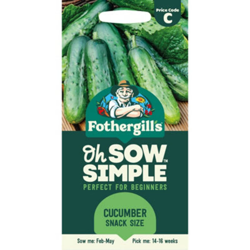 Image of Mr Fothergills Oh Sow Simple Cucumber Vegetable Seeds