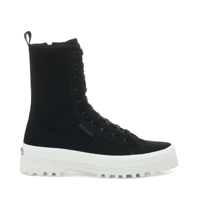 Image of Superga 2641 ALPINA HIGH womens Mid Boots in Black