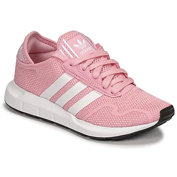 Image of adidas SWIFT RUN X J Girls Childrens Shoes Trainers in Pink