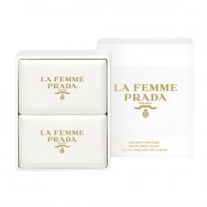 Image of Prada La Femme Velvet Soap 2 x 100g