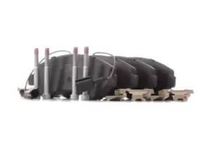 Image of RIDEX Brake pad set FIAT,PEUGEOT,CITROEN 402B1135 1612433680,1612433780,425374 425376,425463,425464,77364015,77364161,77364318,77364319,77366021