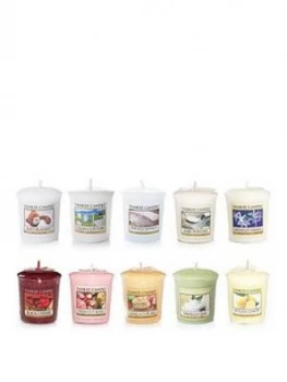 Image of Yankee Candle Mixed Popular Fragrances Scented Candle 500g