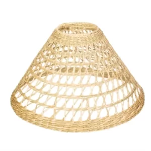 Image of Sea Grass Lampshade Cone Shape